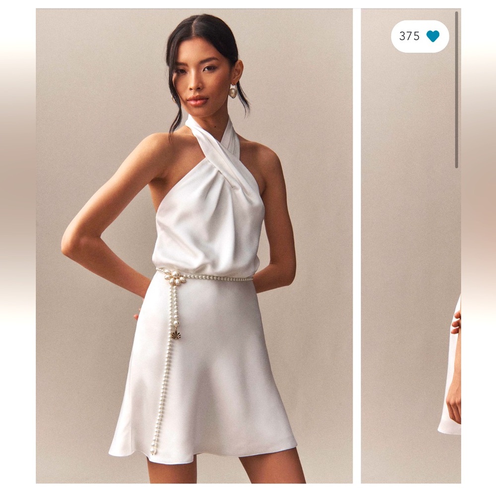 BHLDN Ruby twist halter dress - ANTHROPOLOGIE